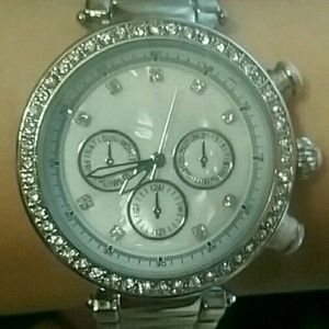 Charlotte Russe silver watch