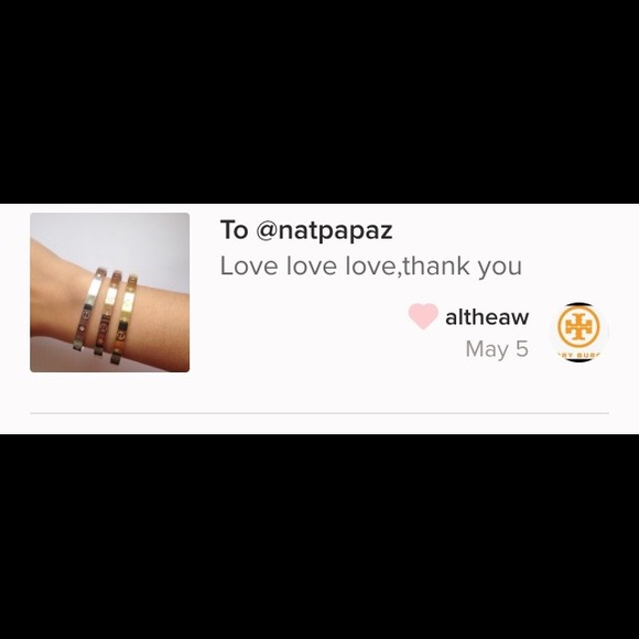 HOLD ‼ 2  GOLD  Stainless Steel"Bracelets - Picture 4 of 4