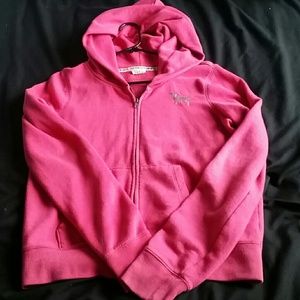 Love pink Hoodie zip up