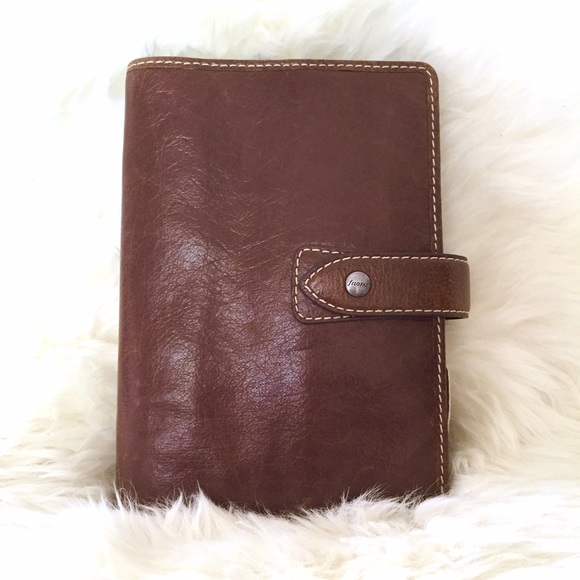 Filofax MALDEN Personal Size Planner - Ochre