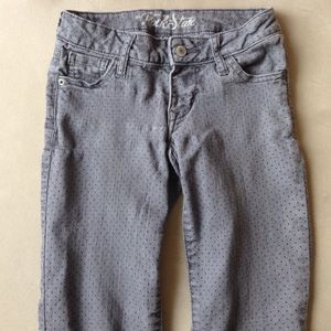 Old Navy Rock Star gray jeans