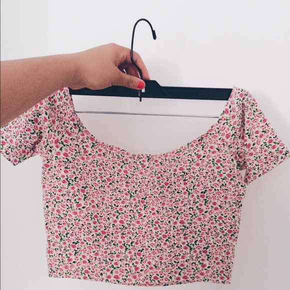 American Apparel Floral Top