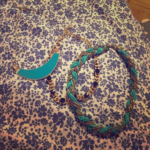 3 necklaces