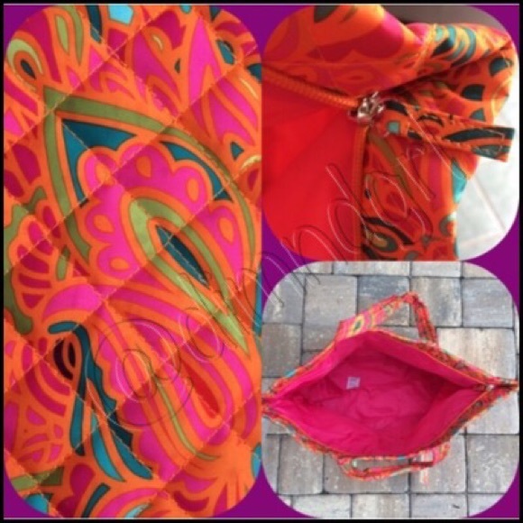 💢SOLD💢💫HP✨💫GORGEOUS BOHO PAISLEY PRINT TOTE - Picture 3 of 4