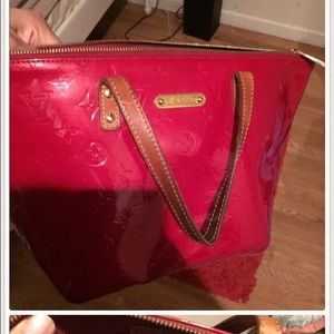 Lv bag red