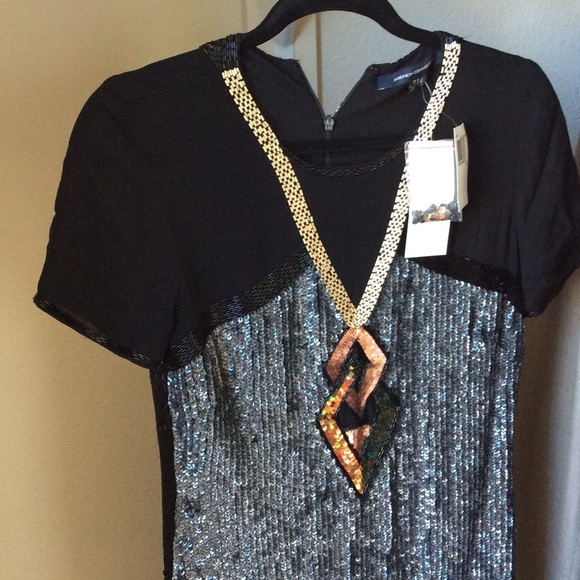NWT French Connection Sequin Dress