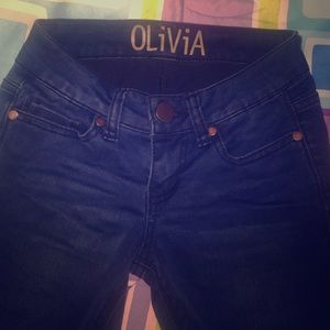 Delia's skinny jeans.