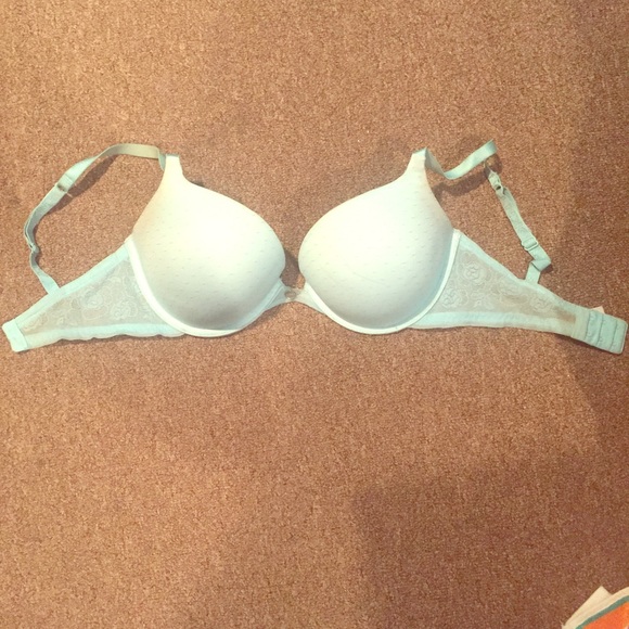 DKNY push up bra light blue 32dd