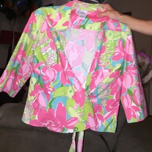 Lilly Pulitzer Crossover Jacket
