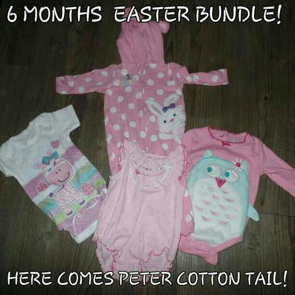 Easter 6 month old baby bundle