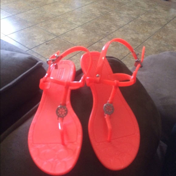 Coach sandals