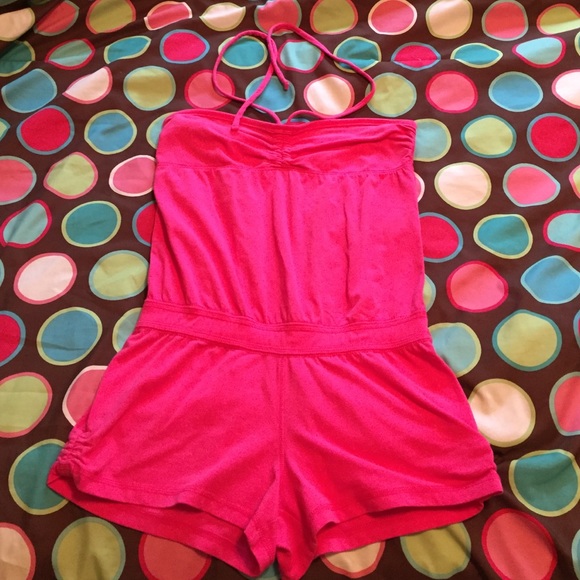 Abercrombie Kids Pink Halter Romer