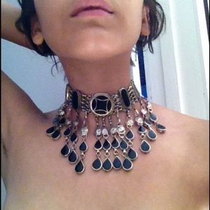 Vintage Handmade Tribal Choker