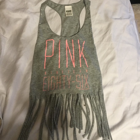 PINK Victoria secret tank top - Picture 1 of 2