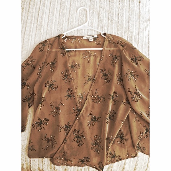 Floral Kimono Top