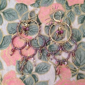 Vintage Pretty Dangly Earrings