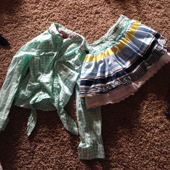 Bundle skirt and top thing