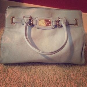Michael Kors baby blue purse