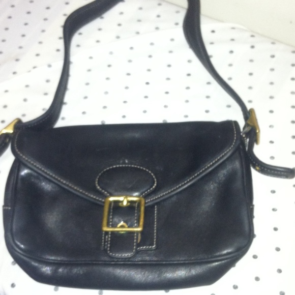 Coach small black purse