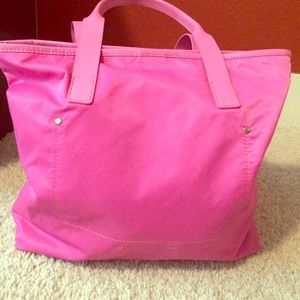 J.Crew pink tote bag