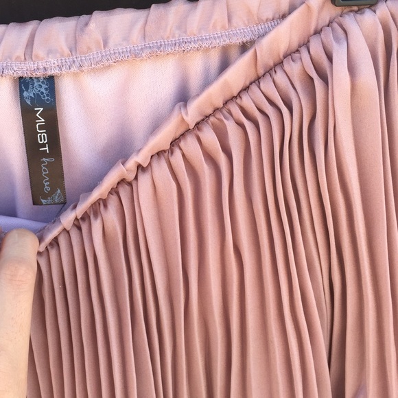 Lavender Electric Zig Zag Skirt - Picture 3 of 4