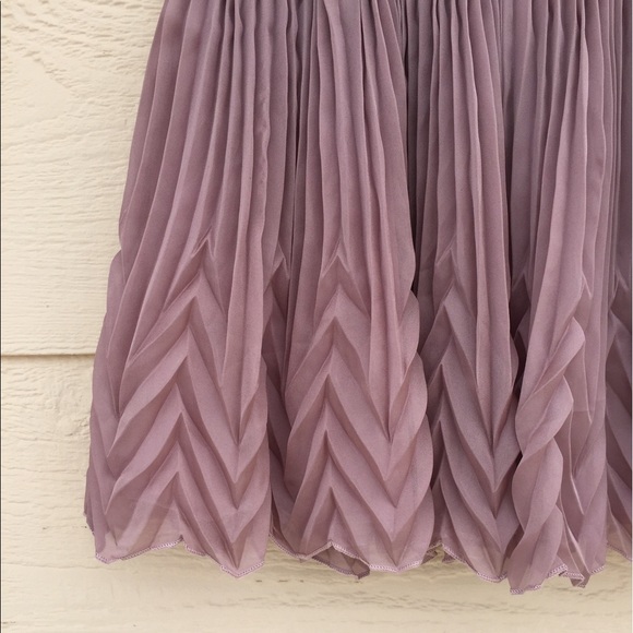 Lavender Electric Zig Zag Skirt - Picture 2 of 4