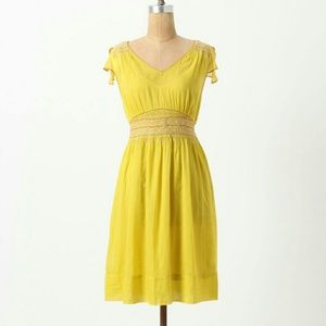 Anthropologie Incandescent Traces dress