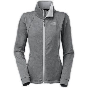 North Face Grey Full Zip Jacket