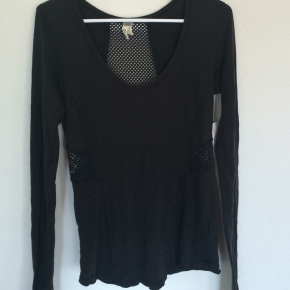 Black free people long sleeve