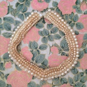 Vintage Pearl Collar