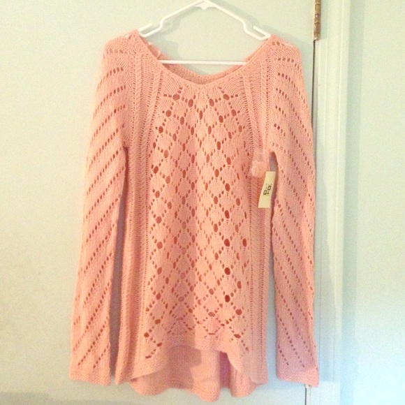 Max Studio Ballet Pink Sweater