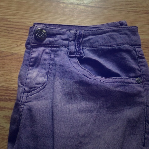 Light purple skinny jeans