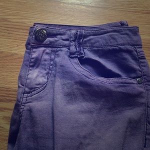 Light purple skinny jeans
