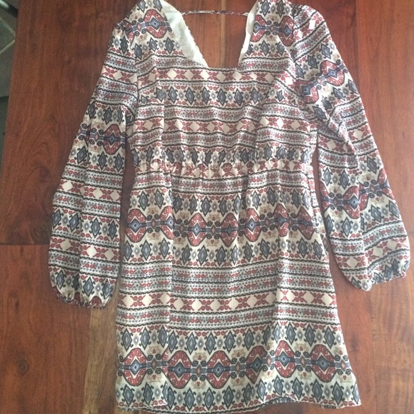 umgee Dresses & Skirts - Tribal Peasant Dress