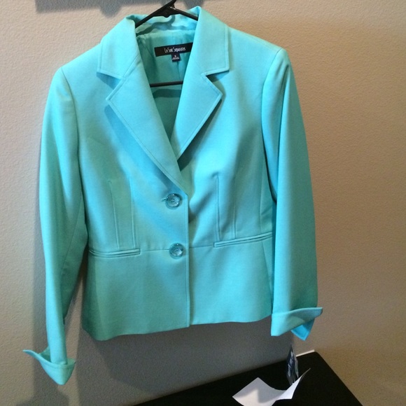 Mint green blazer