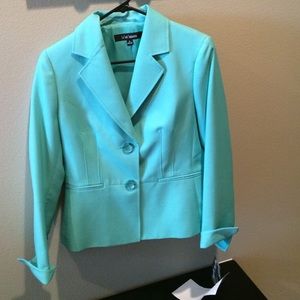 Mint green blazer