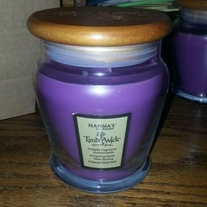 Timbrr Wick jar candle in lavender sachet scent