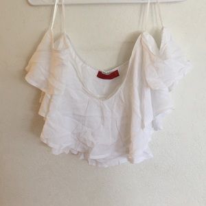 Off-The-Shoulder Crop Top