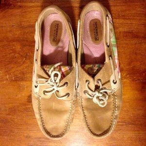 Rainbow Plaid Sperries