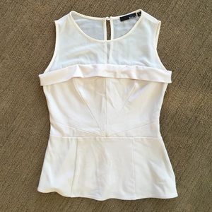 REDUCED*Ro & De peplum top