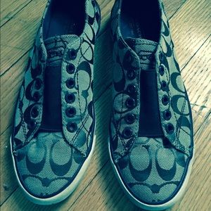 Coach slip-ons
