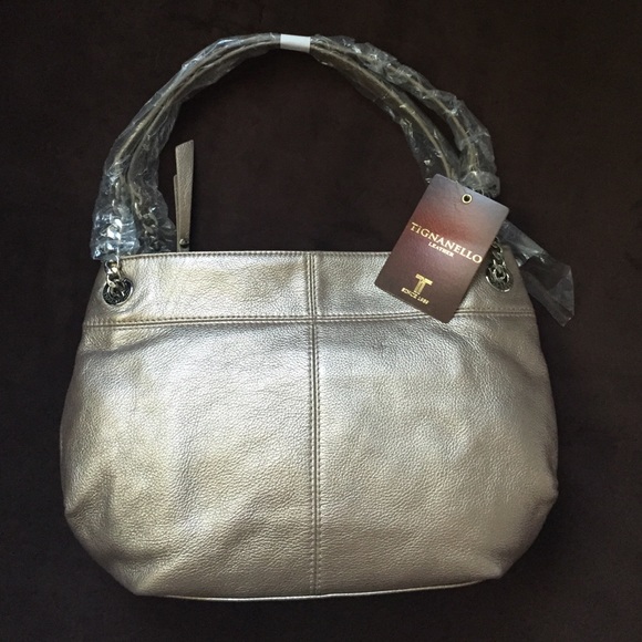 Silver purse NWT