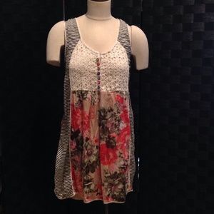 NWOT never worn multi pattern Dress