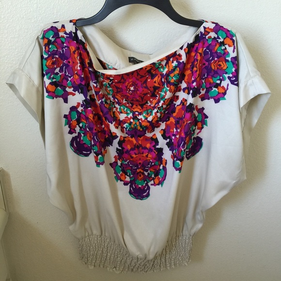 NWOT! Rampage Floral Blouse