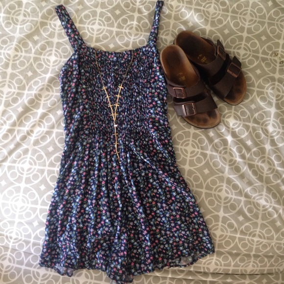 Abercrombie and Fitch Floral Romper