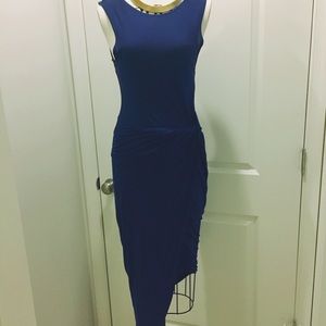 Royal Blur H&M Knot Dress