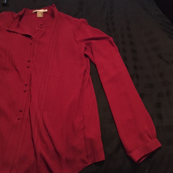 Long Sleeve Forever21 Blouse