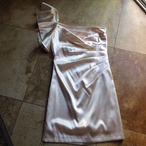 Light Peach Formal Dress