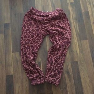Free people printed pants-- SOLD
