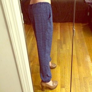 NWOT 🎆 navy polka dot soft pants